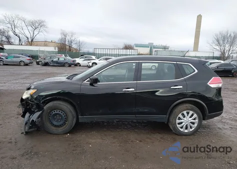 2015 Nissan Rogue S из США, поврежденный, VIN KNMAT2MV3FP534204